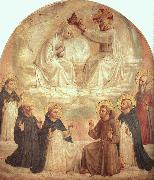 Fra Angelico The Coronation of the Virgin oil